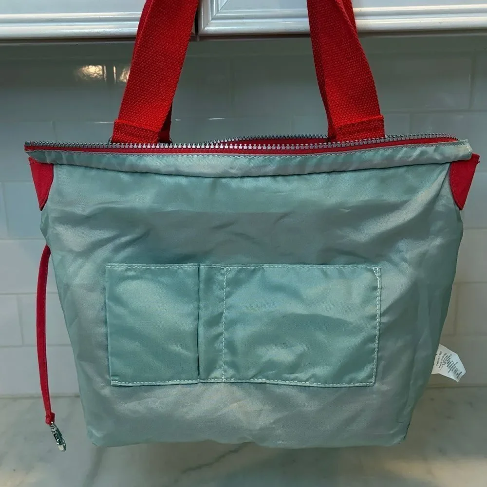 Kipling Bag Purse Handbag  Nicolas medium size red nylon Pocketbook